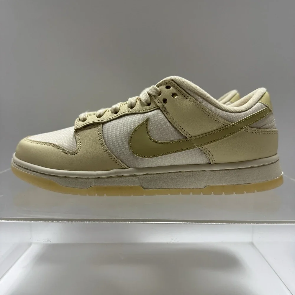 Brand New Nike Dunk Low Muslin Team Gold Pale Ivory FZ2552-100 Women's Size 8
